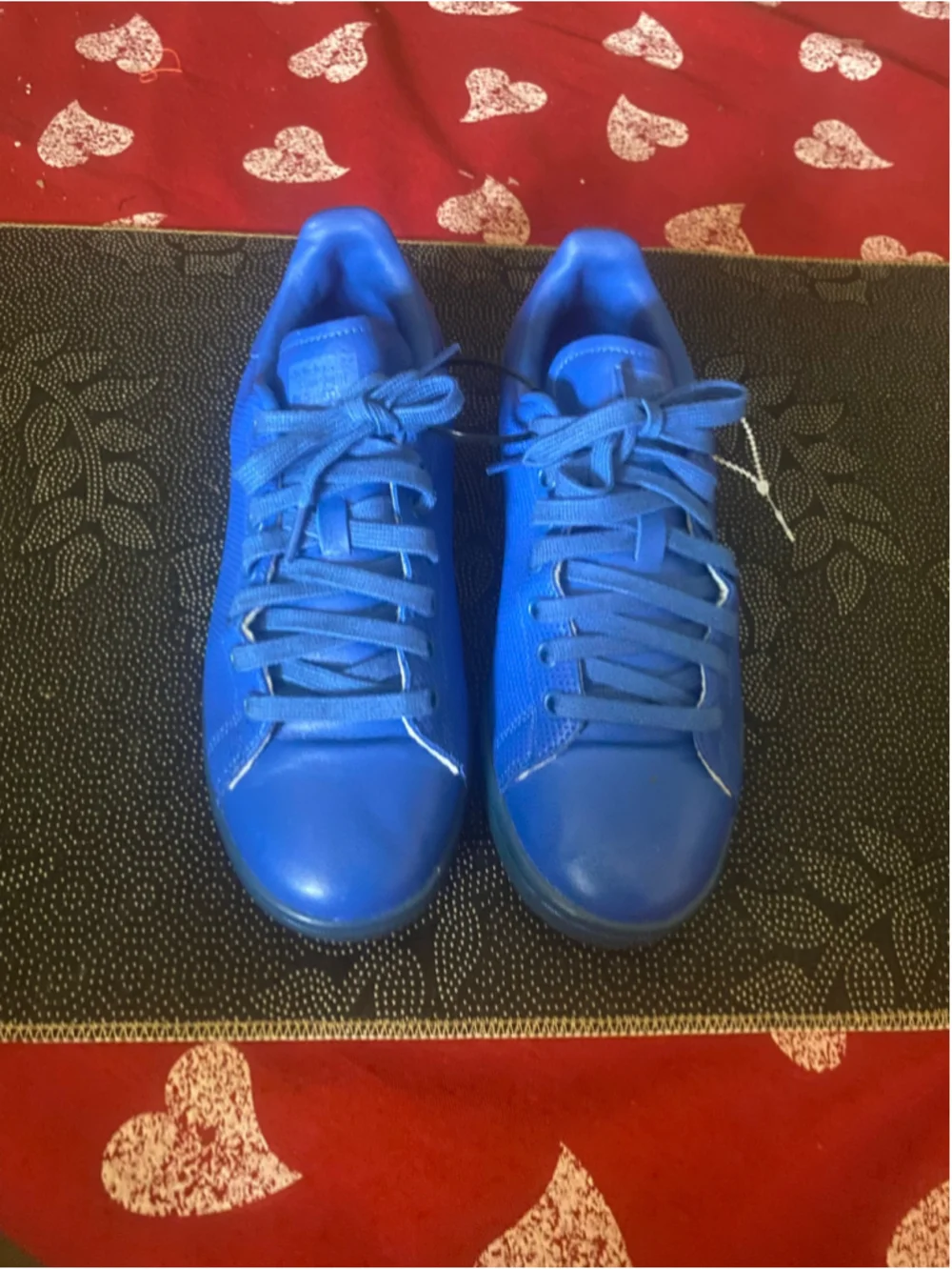 Men’s Adidas Stan Smith Blue Sneakers Size 7.5